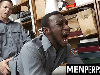 The Mall Guard Performing Strict Act out on The Shoplifting Twink - Menperps